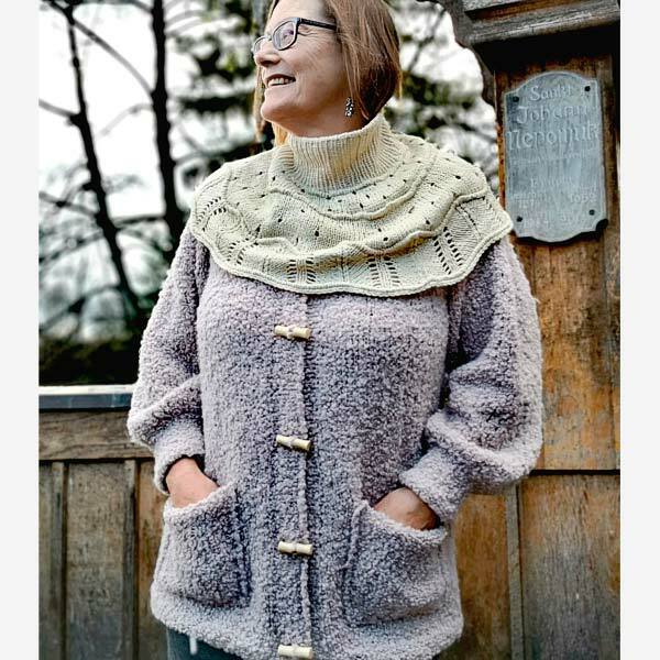 © Chalet Cardigan by Claudia Finlay