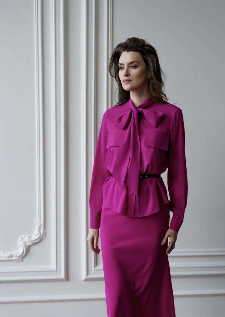 Арт. 110059 блуза фуксия