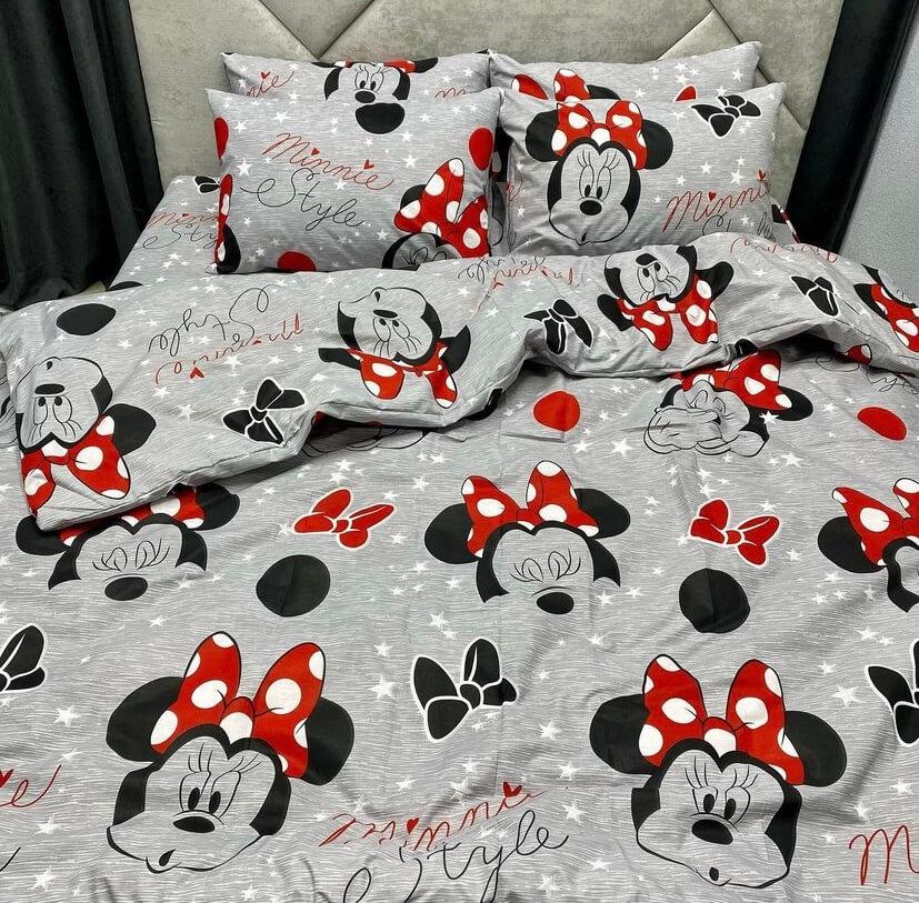 постельное белье бязь Минни Маус