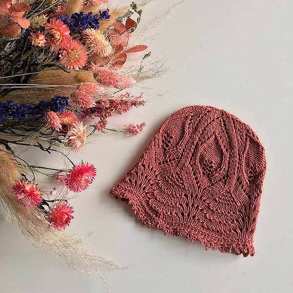 © Lace Beanie by Pernille Larsen • www.ravelry.com