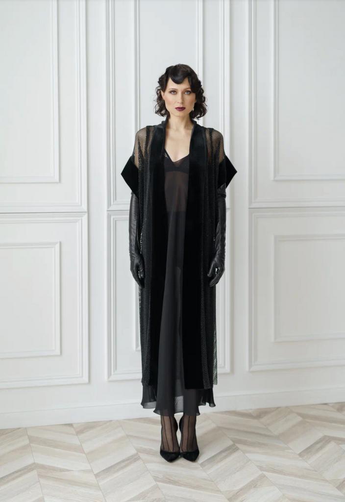 арт 111049 накидка из пайеток