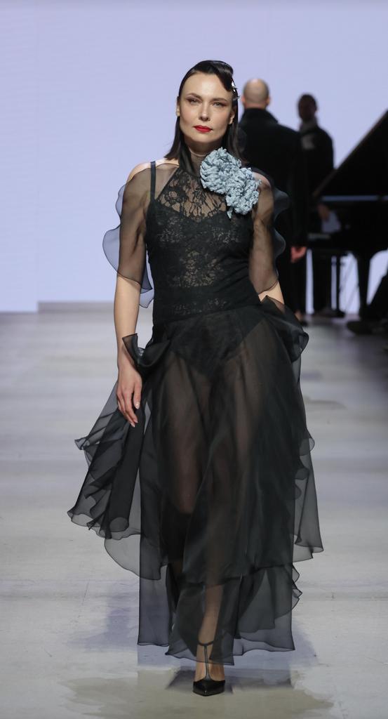 платье из органзы