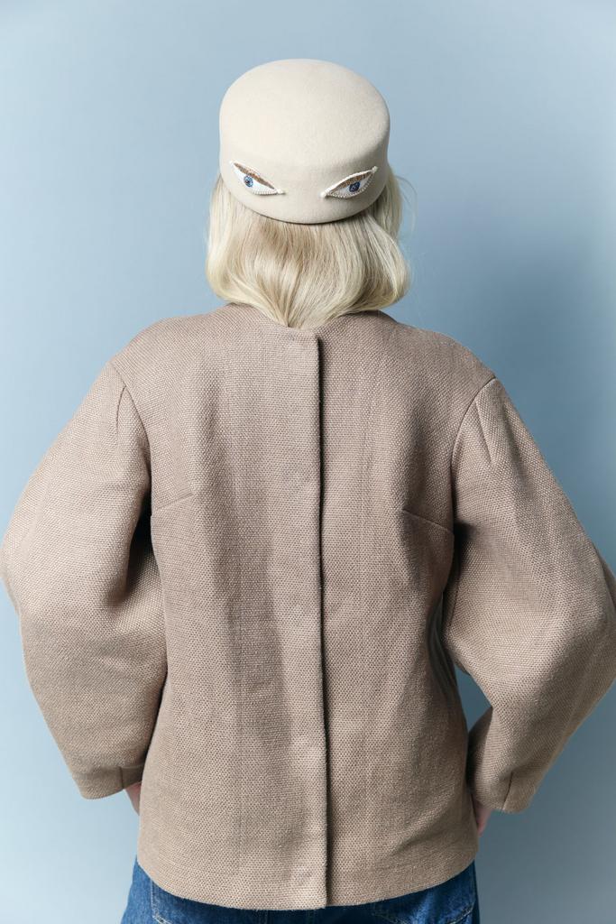 Watchful EYE Beaded Hat