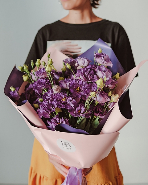 Фиолетовый букет