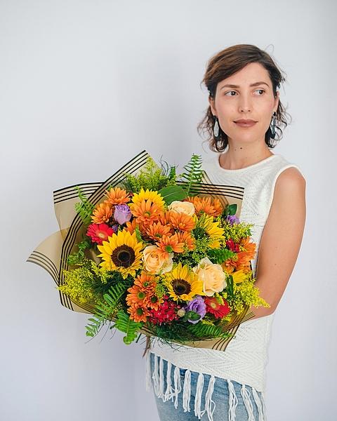 Нежный весенний букетик