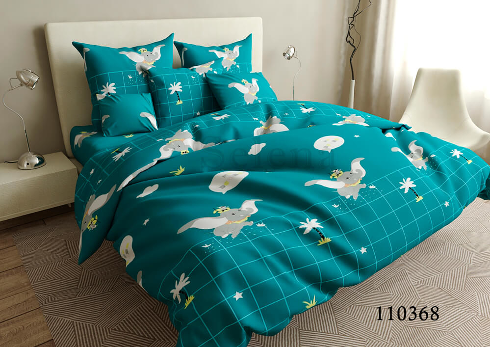 постельное белье летающий слоник