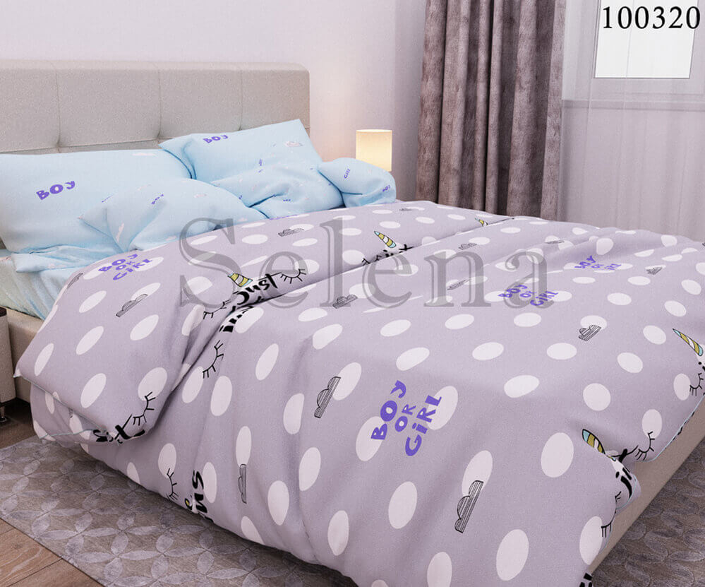 постельное белье в горошек фото 1