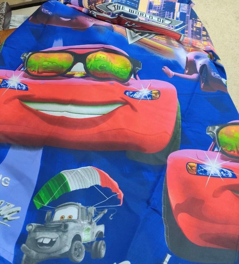 постельное белье молния маквин в очках фото 1