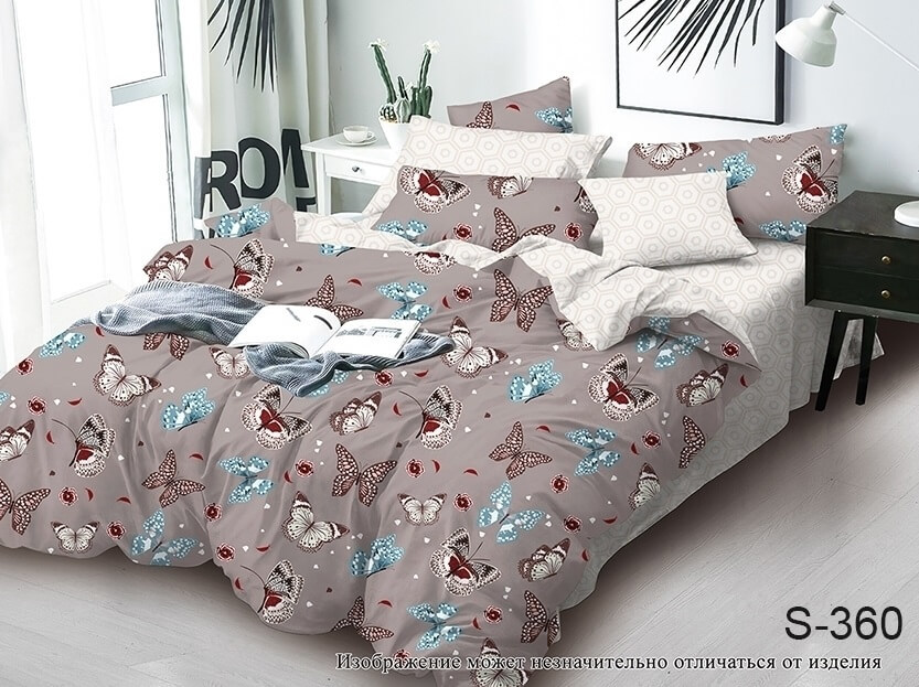 Сатин Таг Текстиль S 360 Бабочки