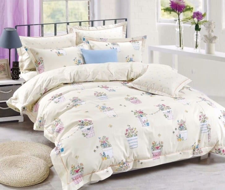 Фото отзыв детского постельного белья Цветочные Горшки Cottontwill фото 1