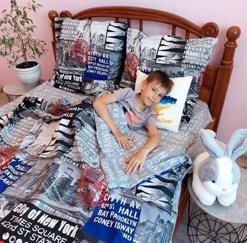 Постільна білизна бязь Нью Йорк Бродвей фото 1