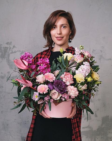 Розовая, элегантная коробка