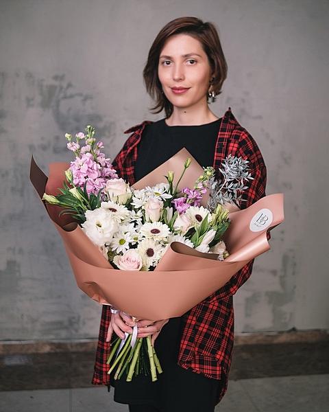 Нежный букет мягких тонов