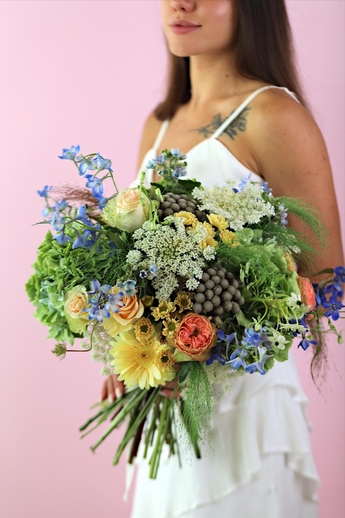 Букет в природном стиле