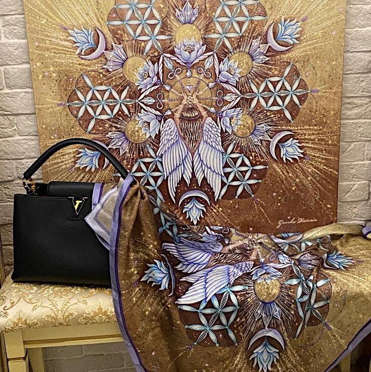 САКРАЛЬНЫЙ ШАРФ "ПОДАРОК"