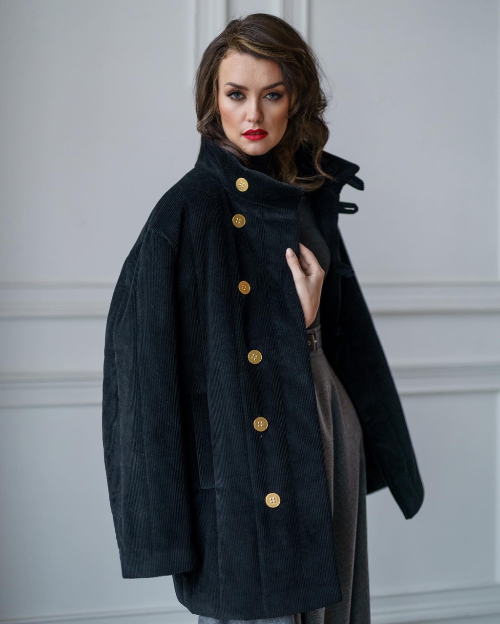 Бушлат из вельвета