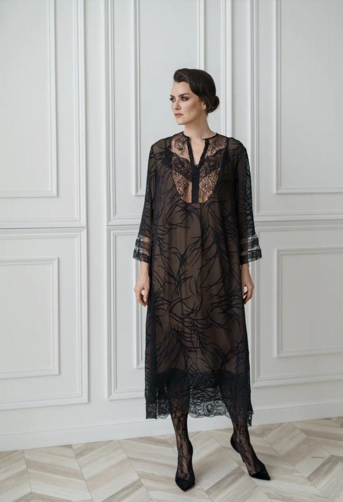 арт 111024 платье из шифона