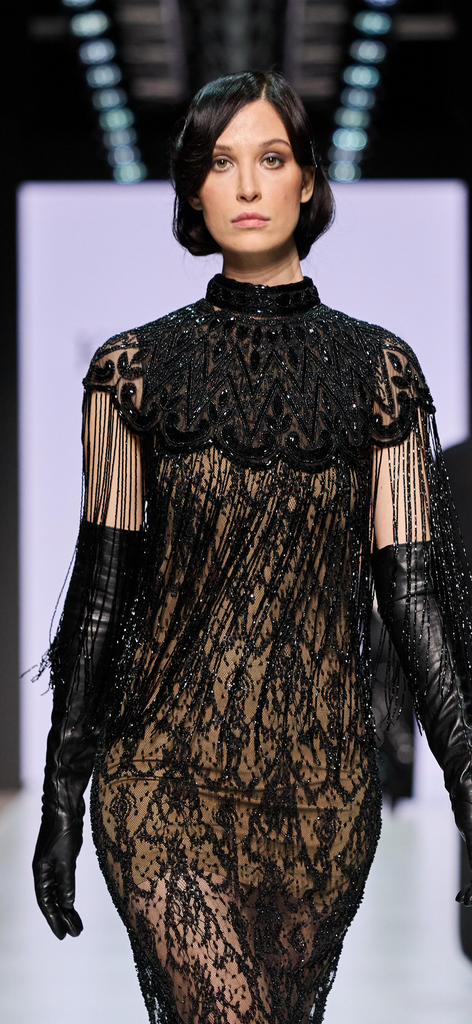 арт 111058 оплечье черное