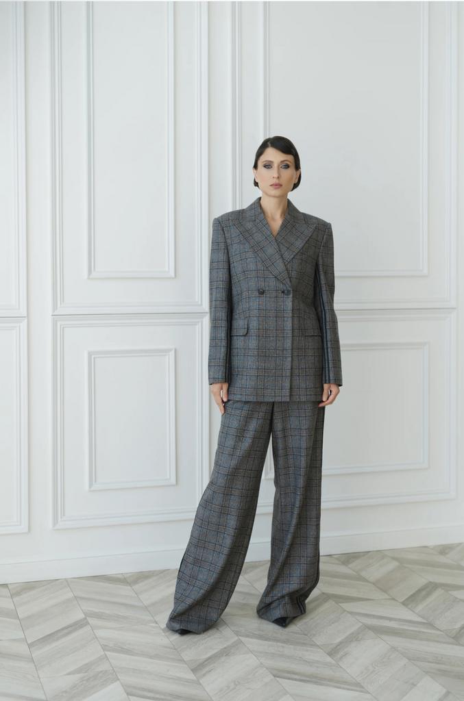 Костюм из шерсти с кашемиром