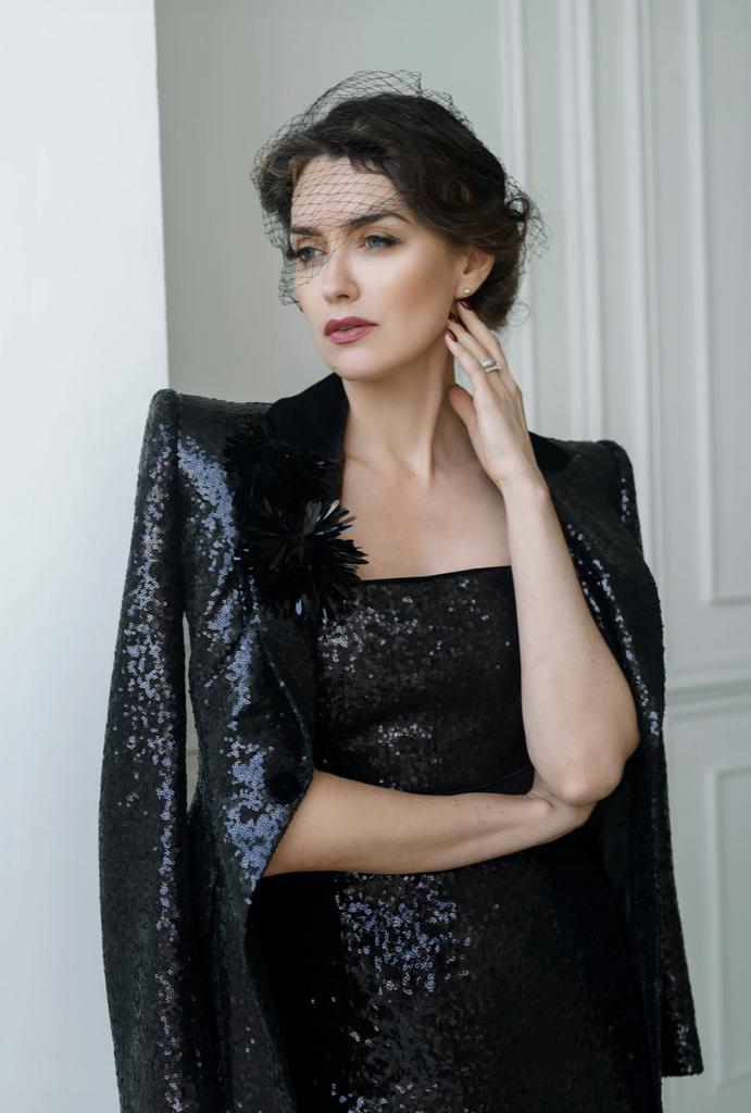 Пиджак из пайеток