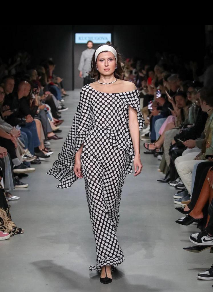 блуза с юбкой в горох