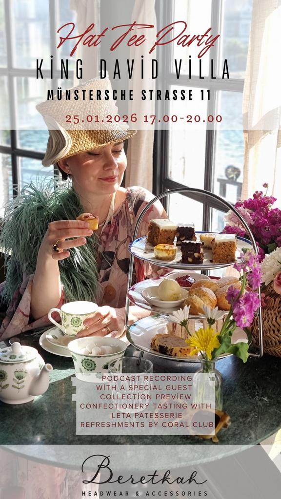 Hat Tea Drinking Party at King David Villa